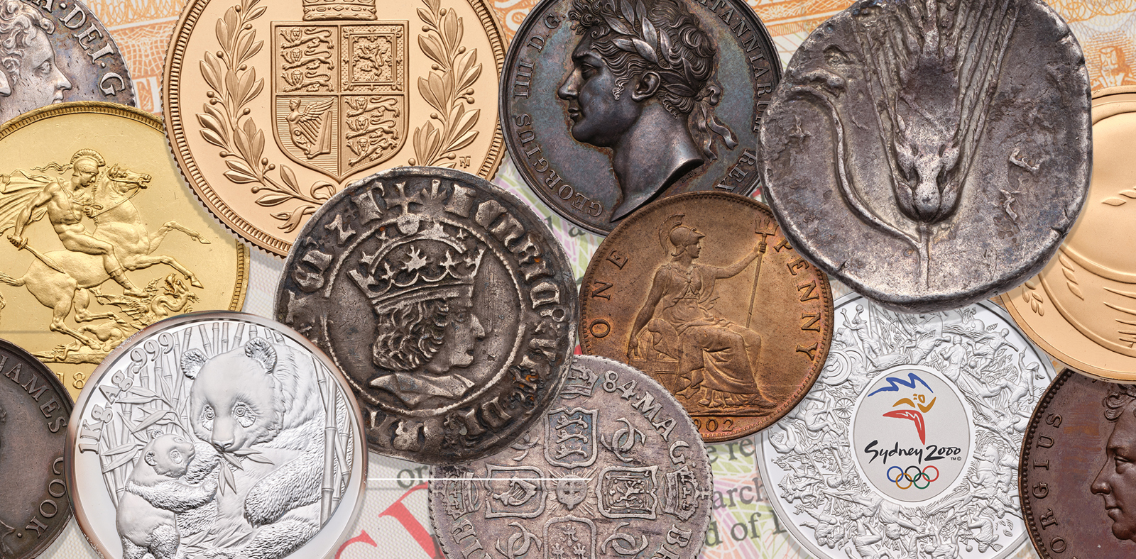 Coins & Banknotes Banner Image