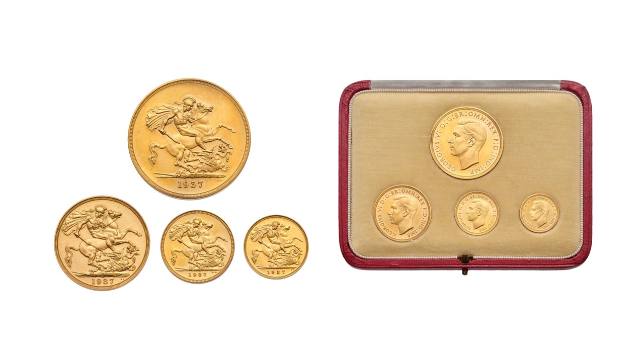 Rare George VI 'Coronation' Proof Set Sells for £16,500