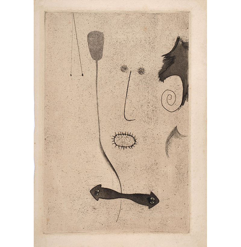 Richard Hamilton CH (1922-2011) "Self Portrait" (1951)