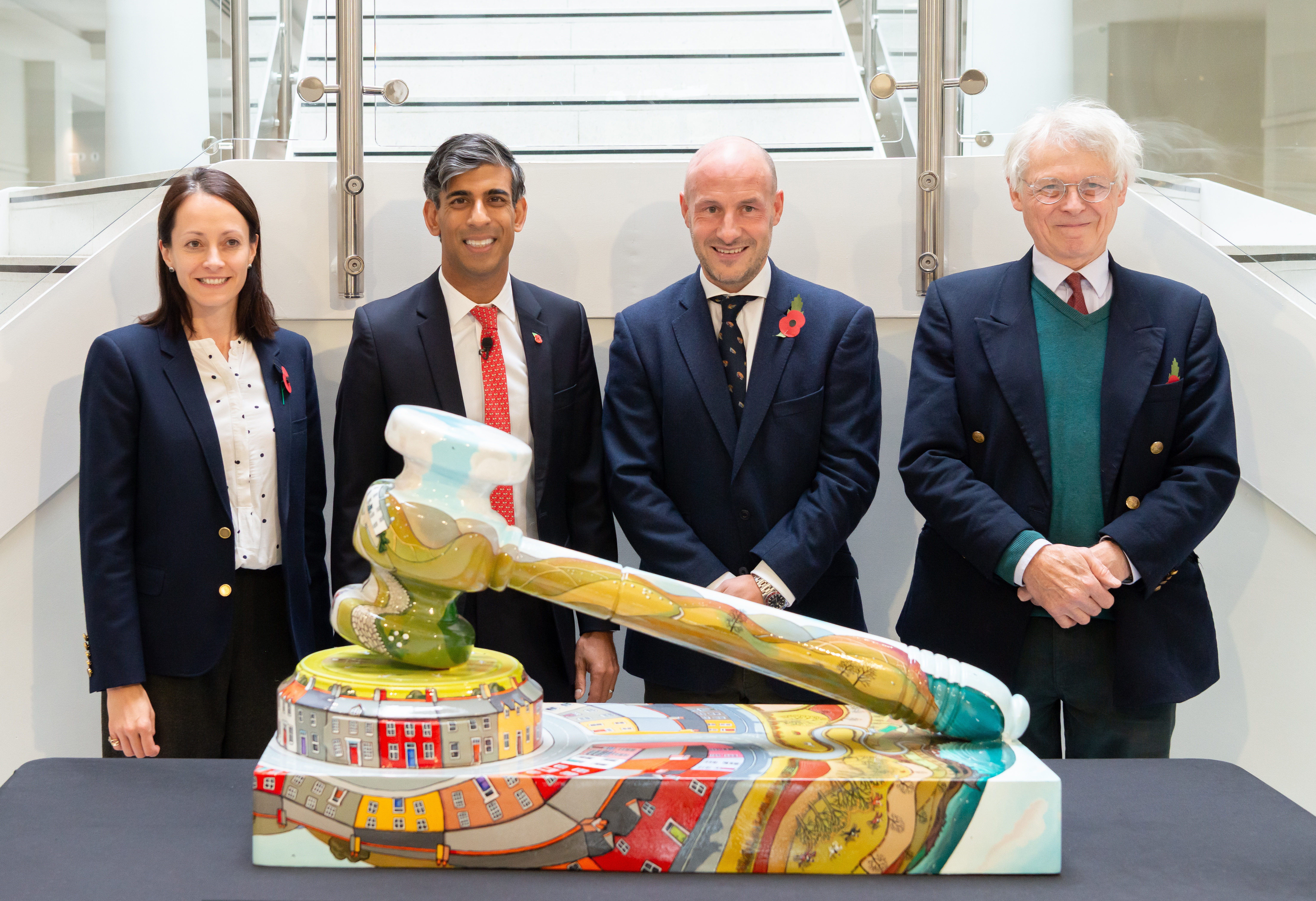 Charity Gavel Sculpture Sells for £10,100 Image
