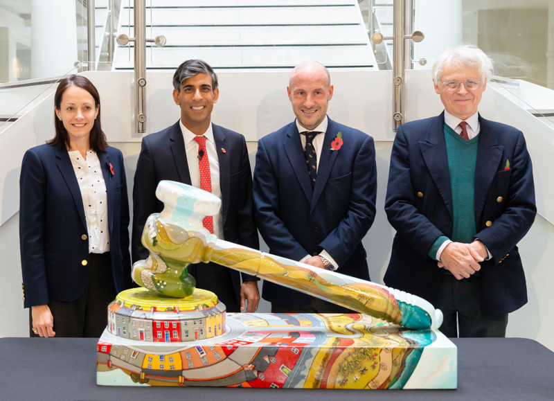 Charity Gavel Sculpture Sells for £10,100 Image