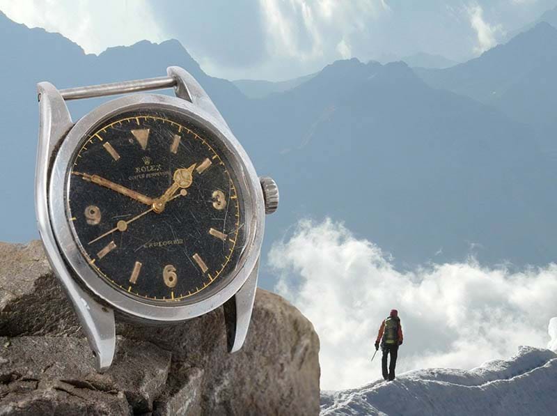 Rare vintage Rolex ‘Explorer’ sells for £31,000 at auction