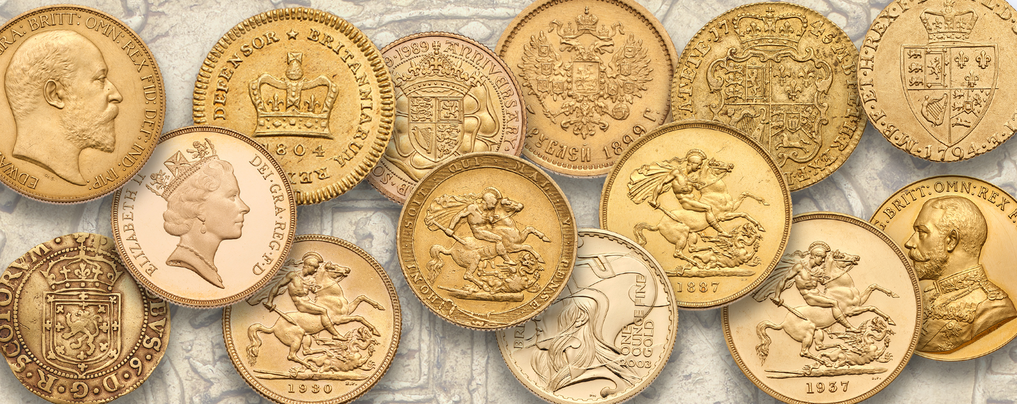 A Single Owner Sale of Gold Coins Banner Image