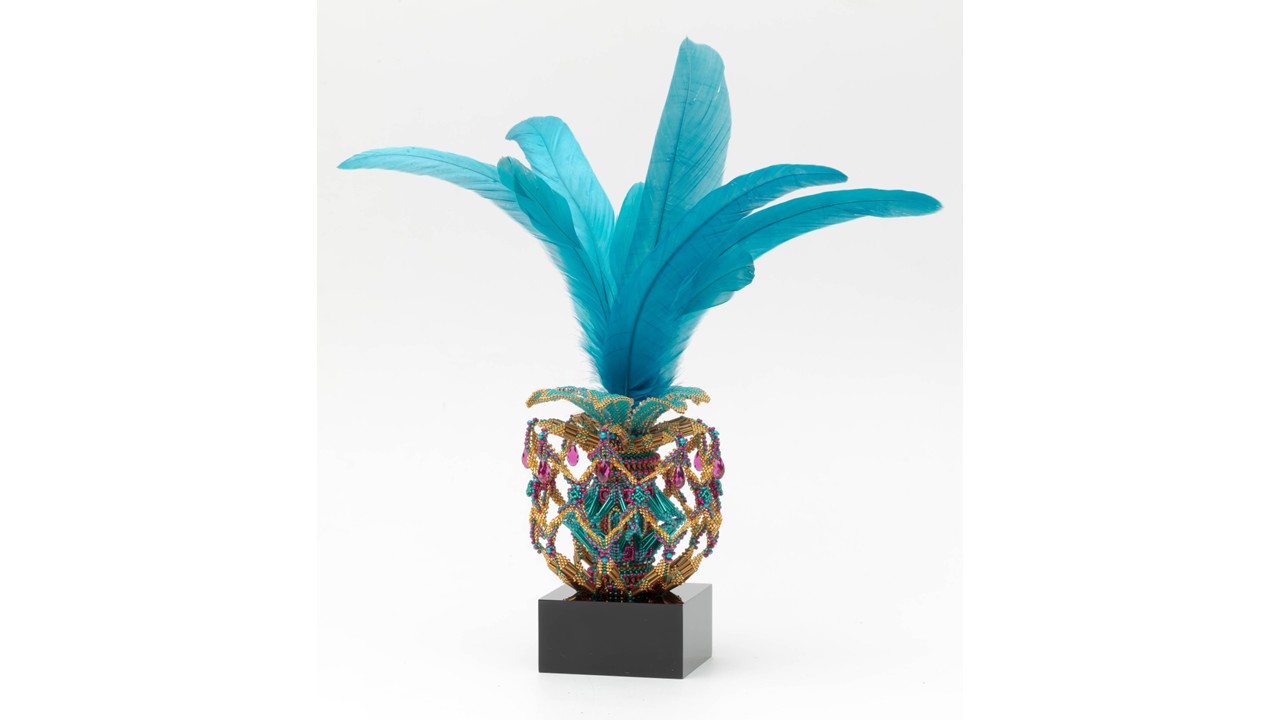 Copper & Turquoise: A display by The Beadworkers Guild