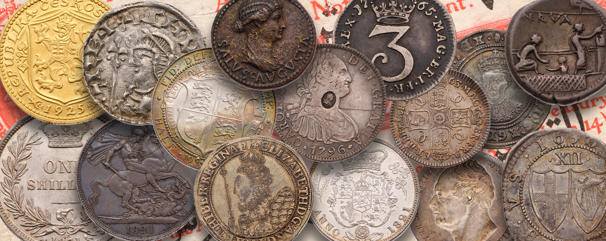 Coins & Banknotes Banner Image