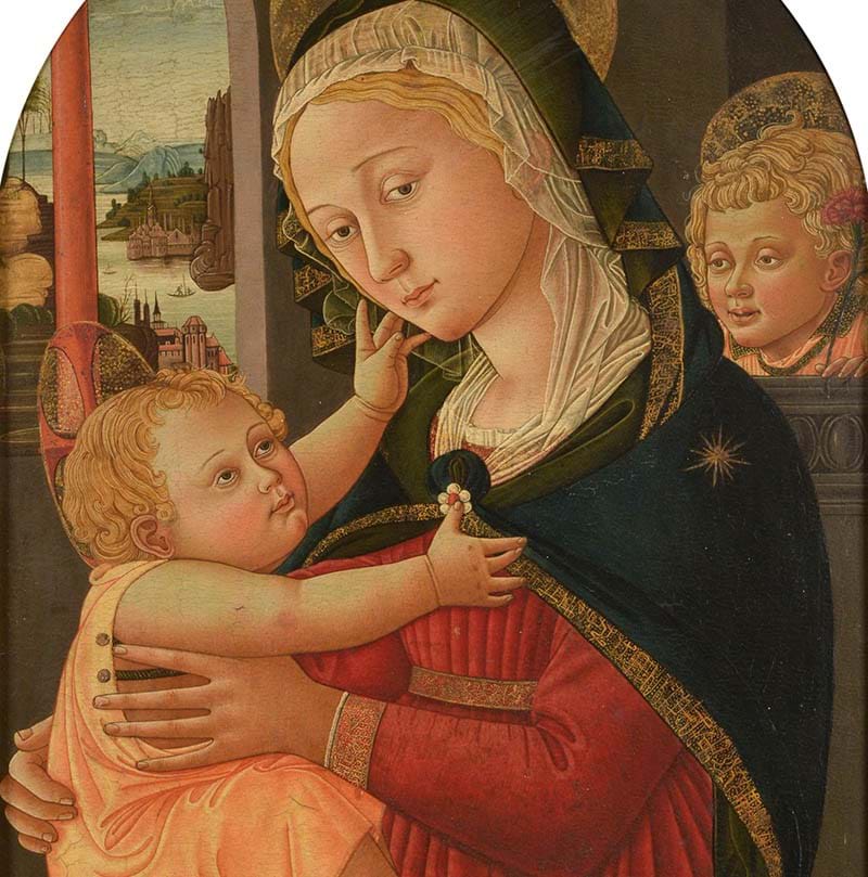 Manner of Filippo (Filippino) Lippi (c.1406-1469) “The Madonna and Child”