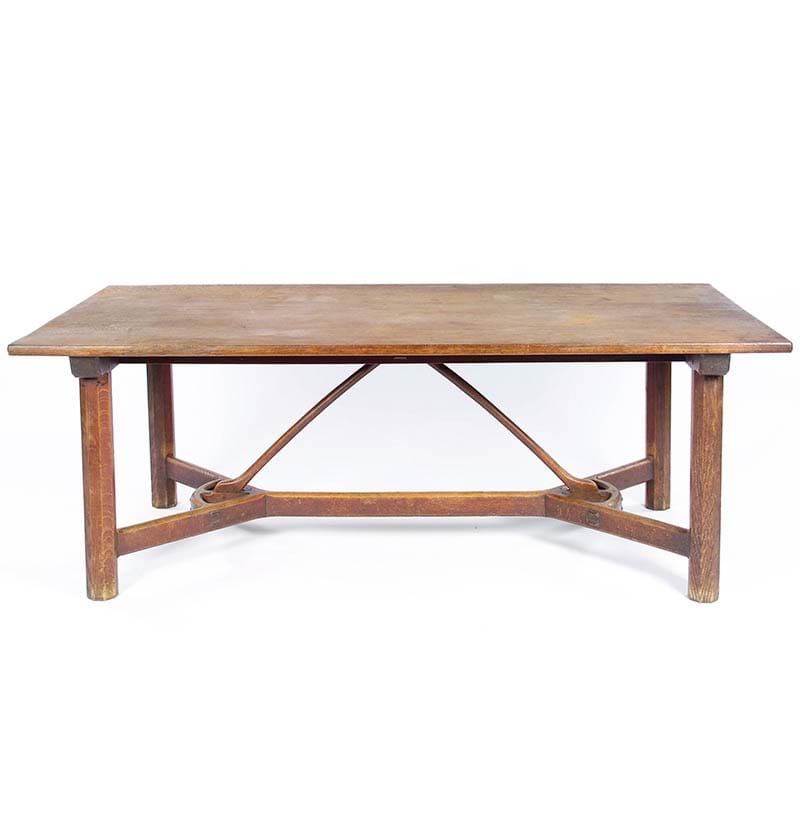 An Oak Refectory Table, by Sidney/Edward Barnsley, c.1905-15