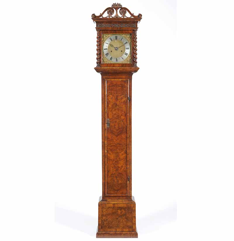 A Late 17th Century Walnut Small Eight Day Longcase Clock, Signed Joseph Knibb, London, c1690