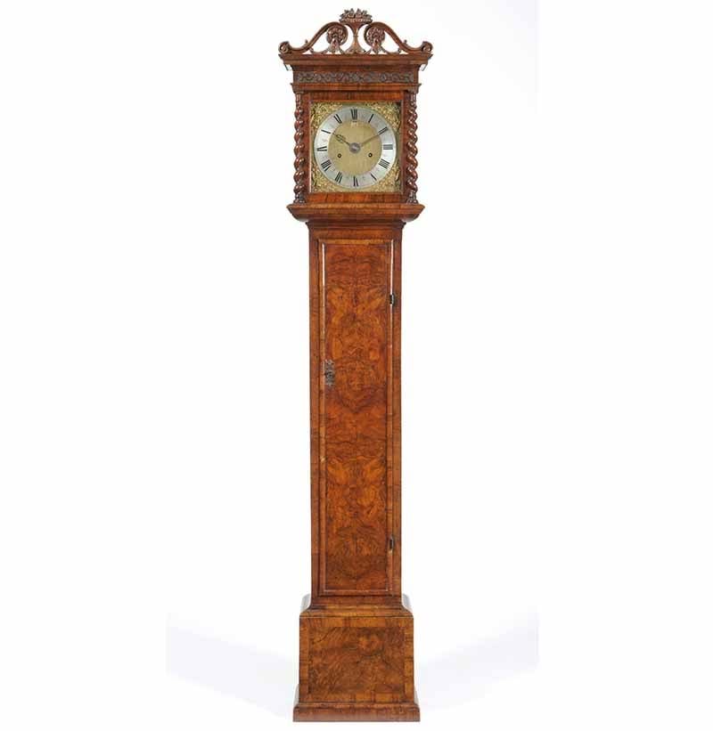 A Late 17th Century Walnut Small Eight Day Longcase Clock, Signed Joseph Knibb, London, c1690