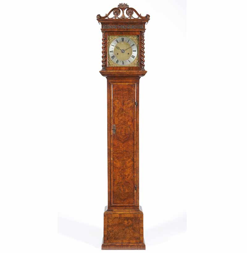 A Late 17th Century Walnut Small Eight Day Longcase Clock, Signed Joseph Knibb, London, c1690