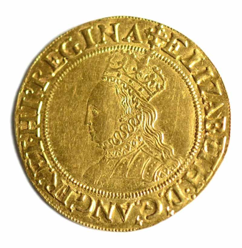 Elizabeth I Gold Half Pound