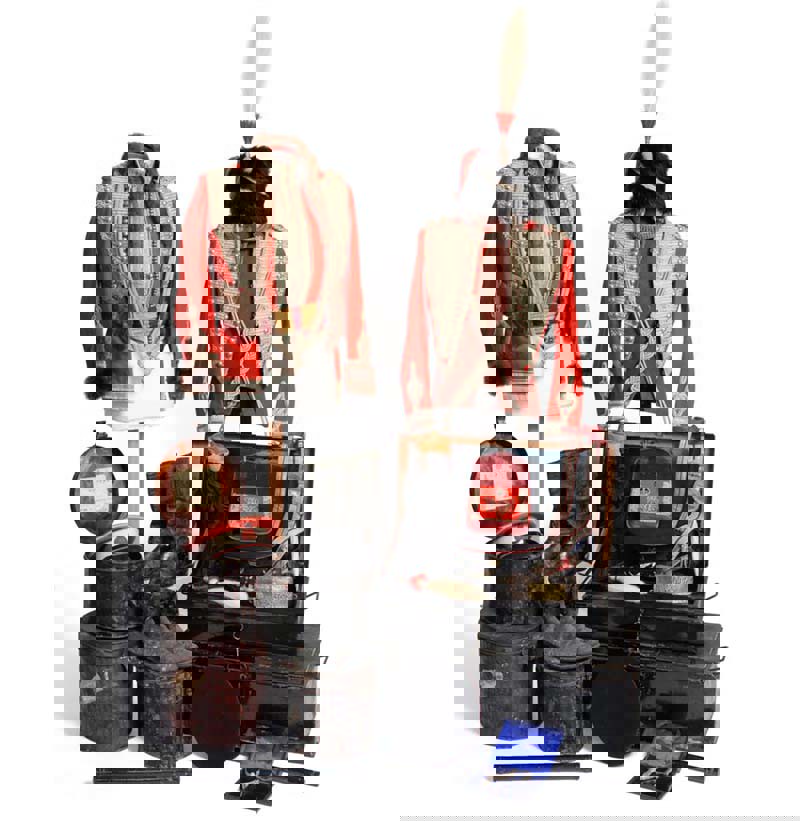 A Comprehensive Early 20th Century Uniform to Major G O Sandys, Westmorland & Cumberland Yeomanry