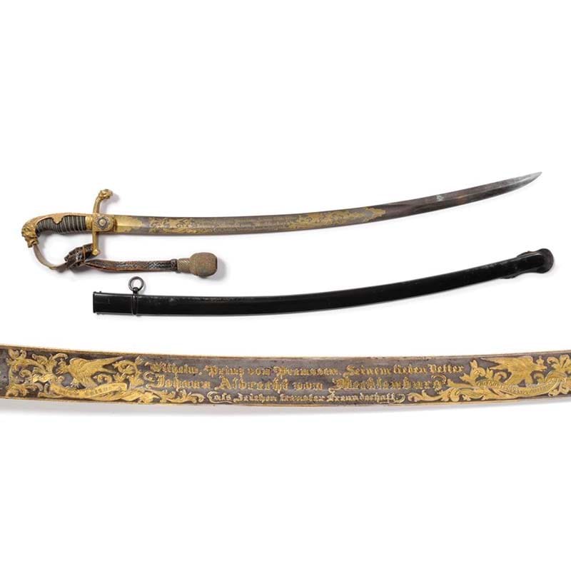 A Good 19th Century Prussian Presentation Sword
