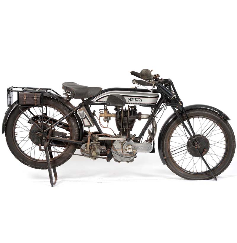 Norton Model 18 500cc Flat Tank Motorcycle