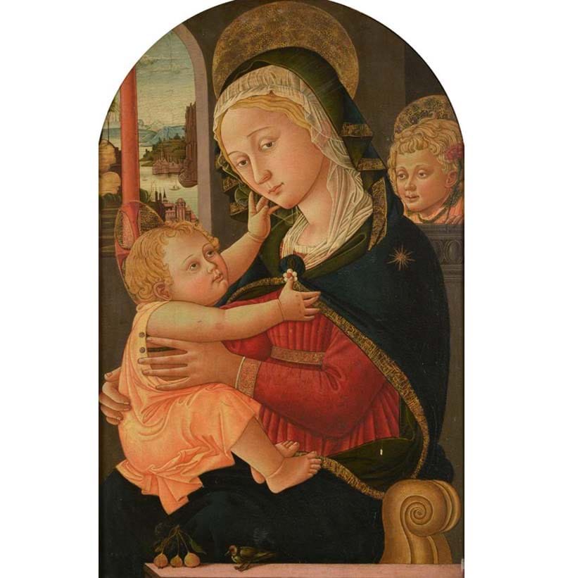 Manner of Filippo (Filippino) Lippi (c.1406-1469), Italian, ‘The Madonna and Child’