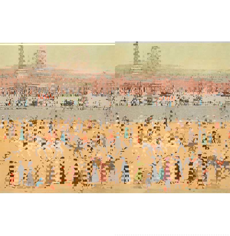 Helen Layfield Bradley MBE (1900-1979) "Blackpool Beach"