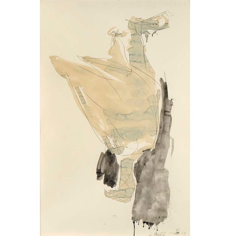 George Baselitz (b. 1938), "Adler 1977"