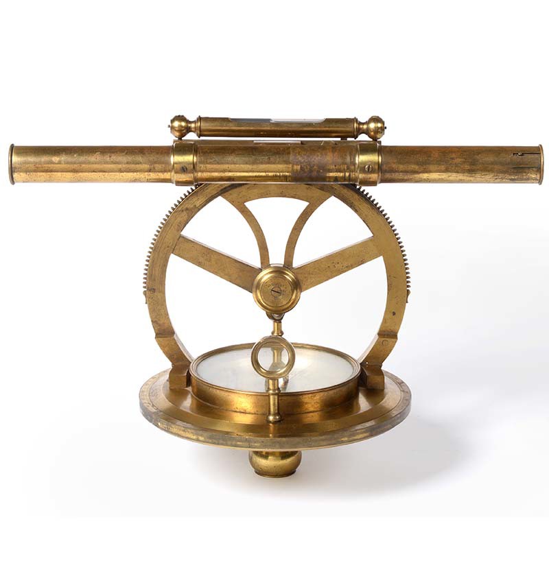 Heath & Wing (London) Brass Theodolite/Mining
