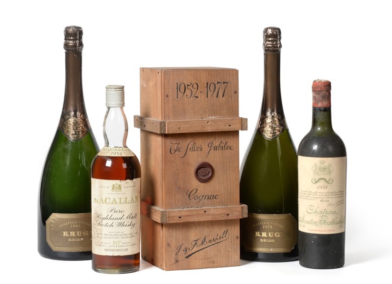 Rare Bottles of Wine & Whisky