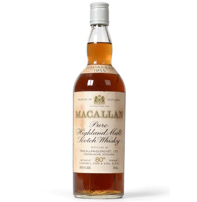 Macallan 1955 Campbell Hope & King Bottling