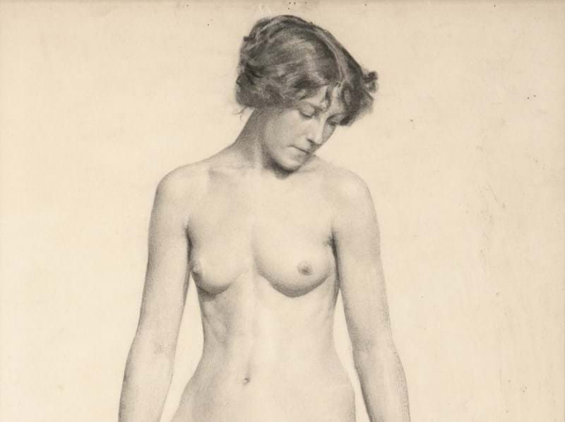 Uncovering 'Seated Nude'