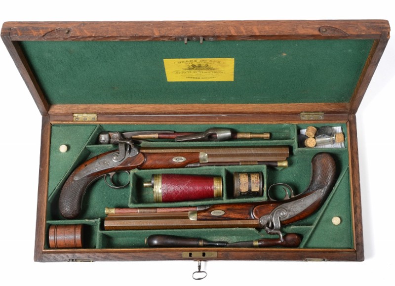 Duelling Pistols Lead Militaria & Ethnographica Sale