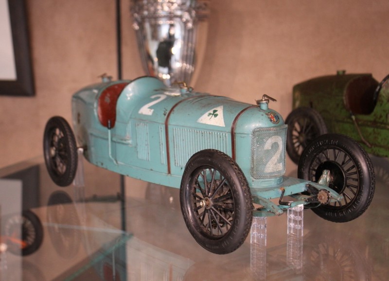 Loan Display: Rare CIJ Alfa Romeo P2 Toy Cars
