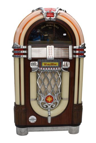 A Classic Wurlitzer 'One More Time' Vinyl-Selection CD Jukebox