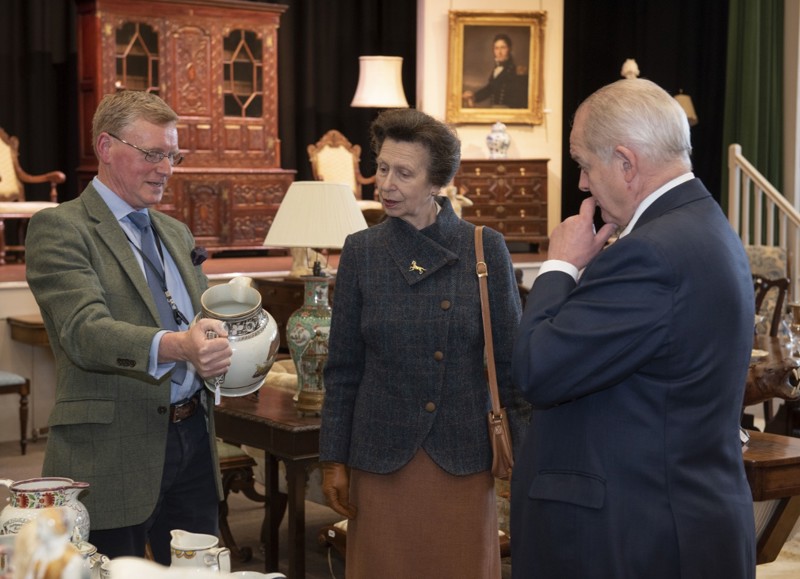 The Princess Royal Visits Tennants Image