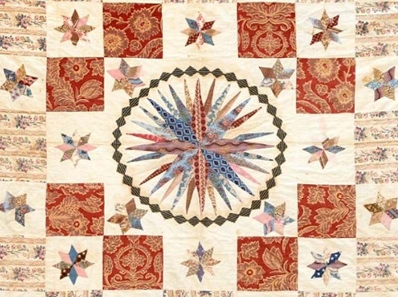 Costume, Accessories & Textiles Results: Rare Quilt Tops Sale