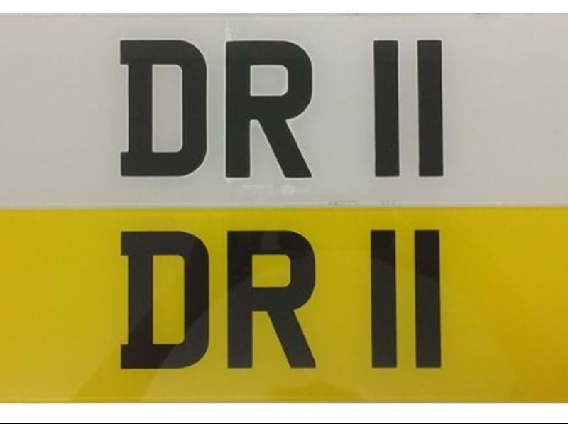 Personalised Number Plates
