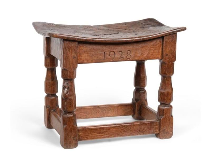 Rare Early Mouseman Furniture