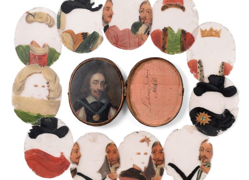 A Rare Portrait Miniature of Charles I