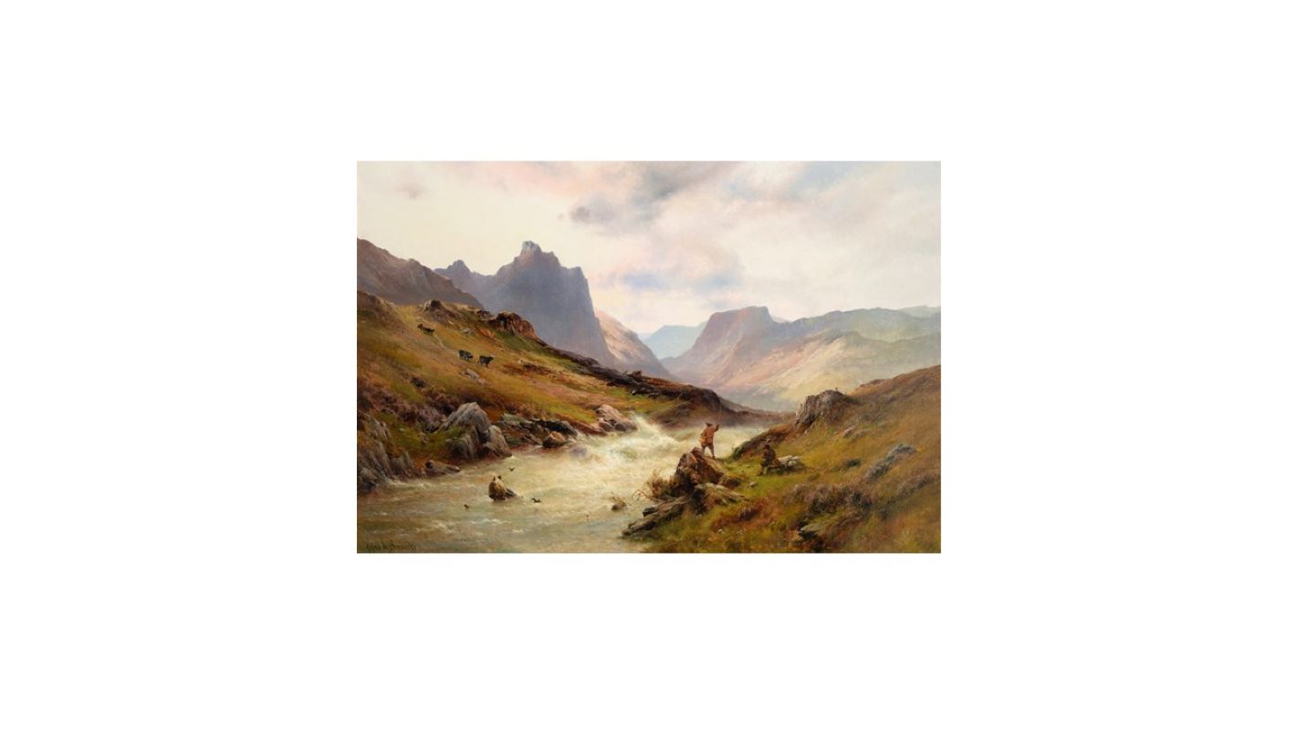 Alfred de Bréanski Snr RBA (1852-1928),"August in the Highlands"