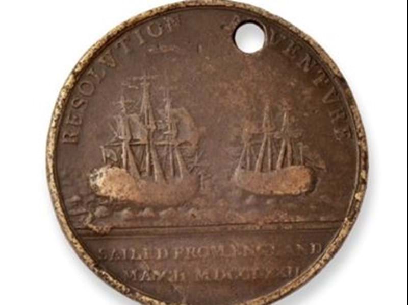 Take Two! Second James Cook Medal Comes to Light