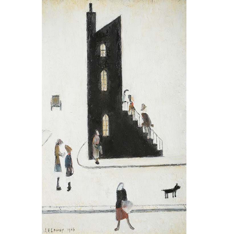 Laurence Stephen Lowry RA (1887-1976) "The End House"