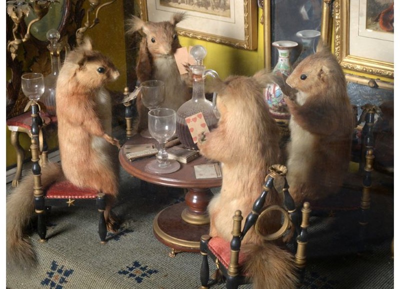 Anthropomorphic Taxidermy