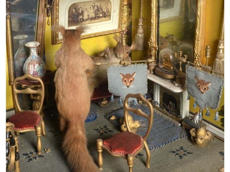 Bidders Go Nuts for Card Playing Squirrels