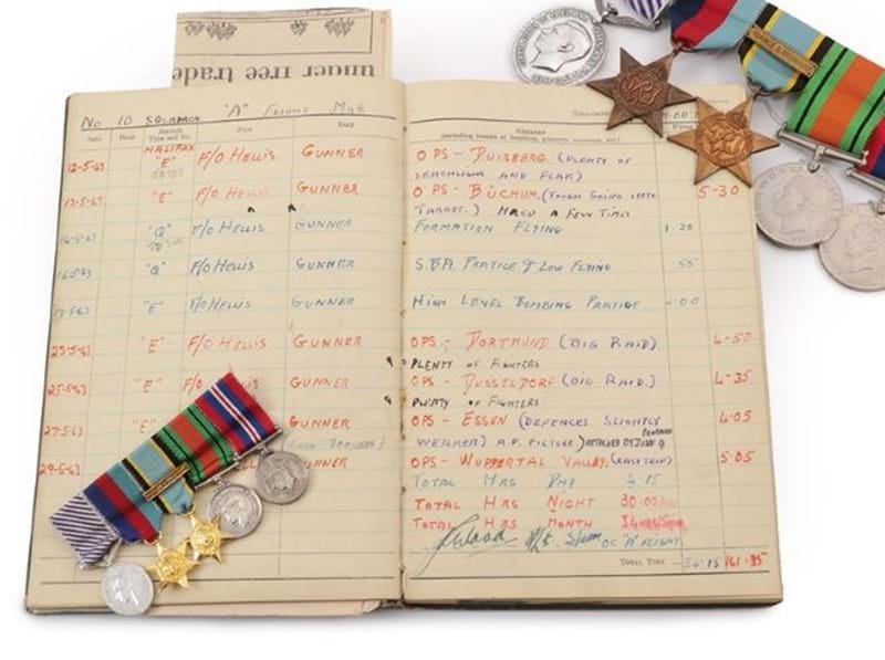 Wartime Memorabilia and Medals Under the Hammer