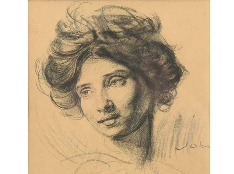 Newly discovered Augustus John Drawing Sells for £16,000