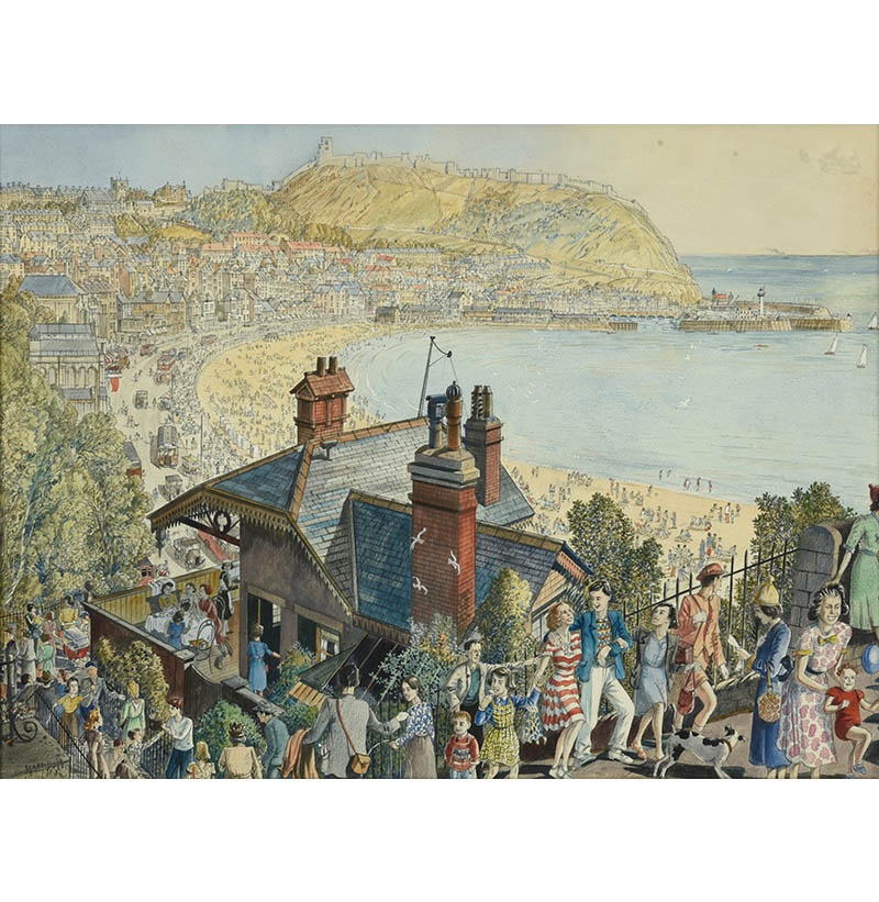 Frederick (Fred) Cecil Jones RBA (1891-1966) ''Scarborough''