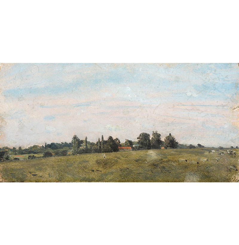 Circle of John Constable RA (1776-1837) Extensive landscape