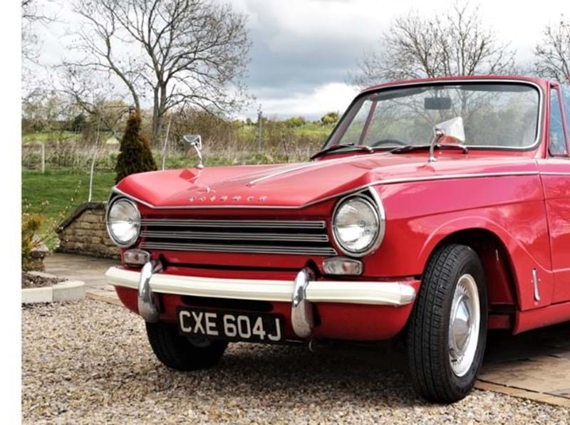 'Last of the Summer Wine' Triumph Herald sells for £16,500