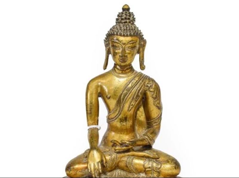 Sino-Tibetan Buddha Sells for £16,000 in Country House Sale