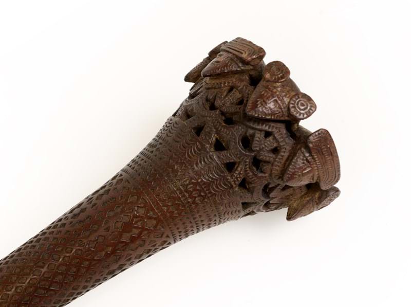 Rare 19th Century Austral Islands Paddle