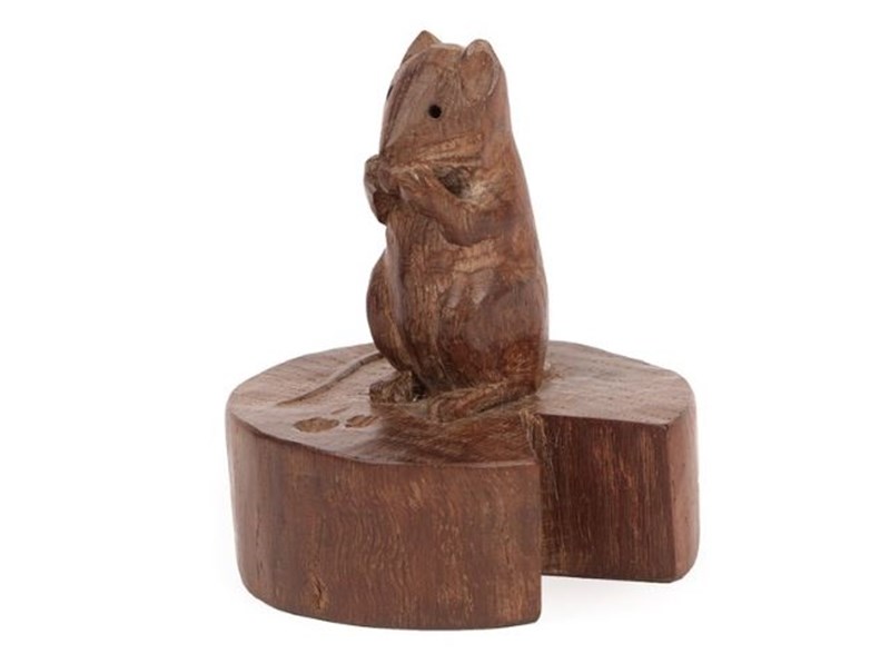 Small But Mighty – Carved Mouse Tops The Lots in 20th Century Design Sale