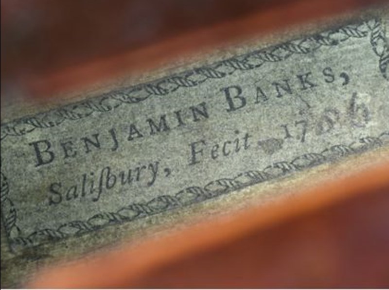 A Rare 18th Century Cello by Benjamin Banks of Salisbury