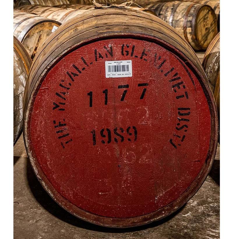Macallan: 1989 Single Malt Scotch Whisky Hogshead