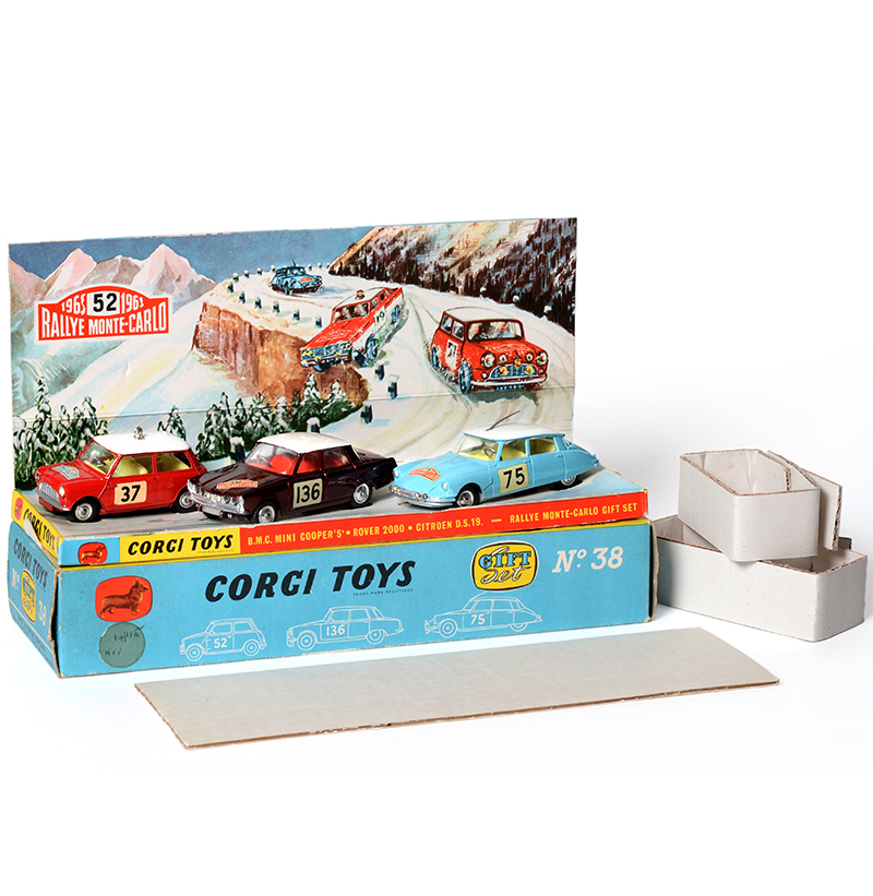 Corgi Gift Set No.38 Rallye Monte Carlo 