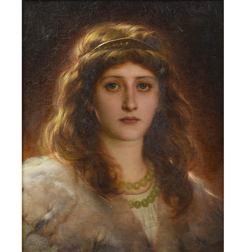 Thomas Francis Dicksee RA (1819-1895) "Cordelia"